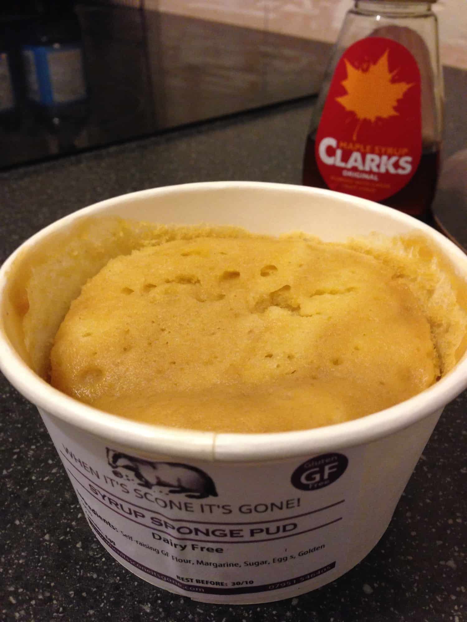 gluten free sponge pudding